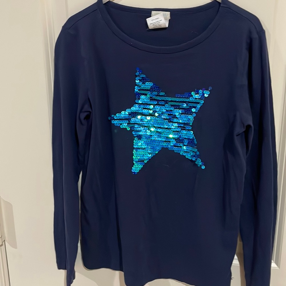 Crewcuts flip tshirt size 8